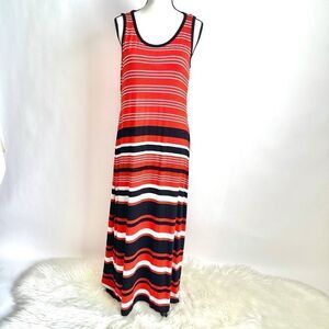 Spense Striped Maxi Dress
